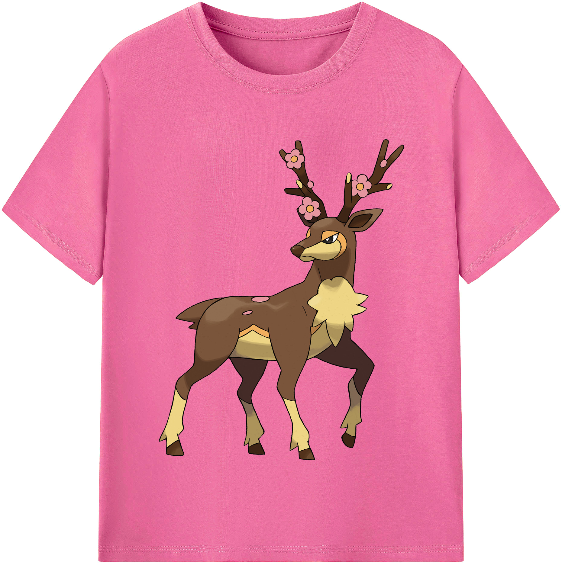 （画像用） ポケットモンスター Pokémon レディースカジュアルプリントTシャツ（綿100％）